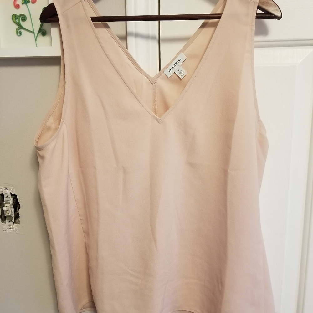 🌼 2/$20 Nordstrom XL Pink Blouse